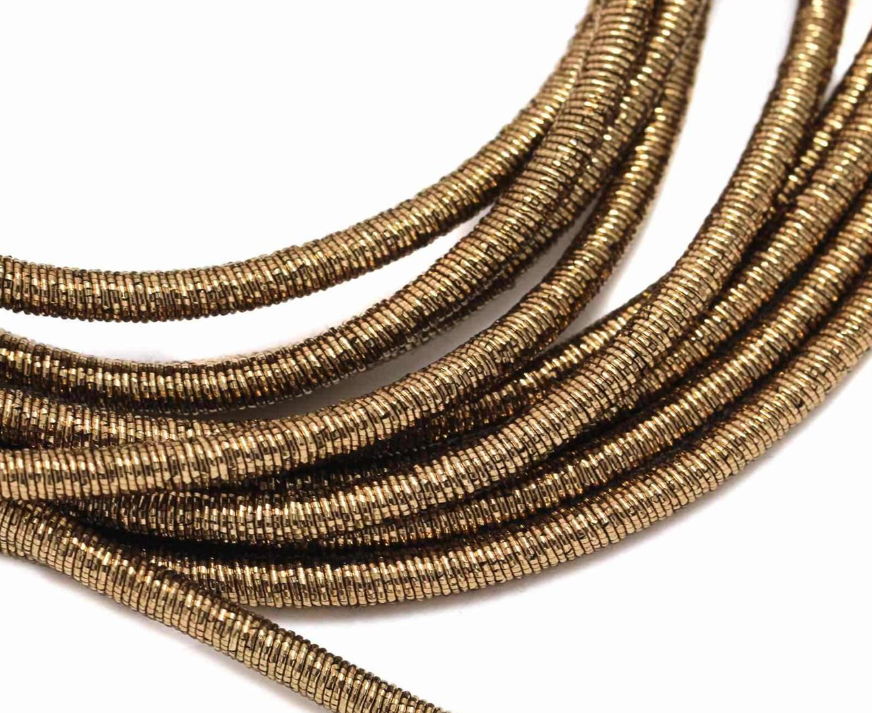 NDEBELE wrap necklace gold